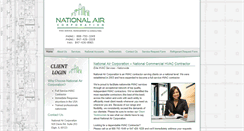 Desktop Screenshot of nationalaircorporation.com